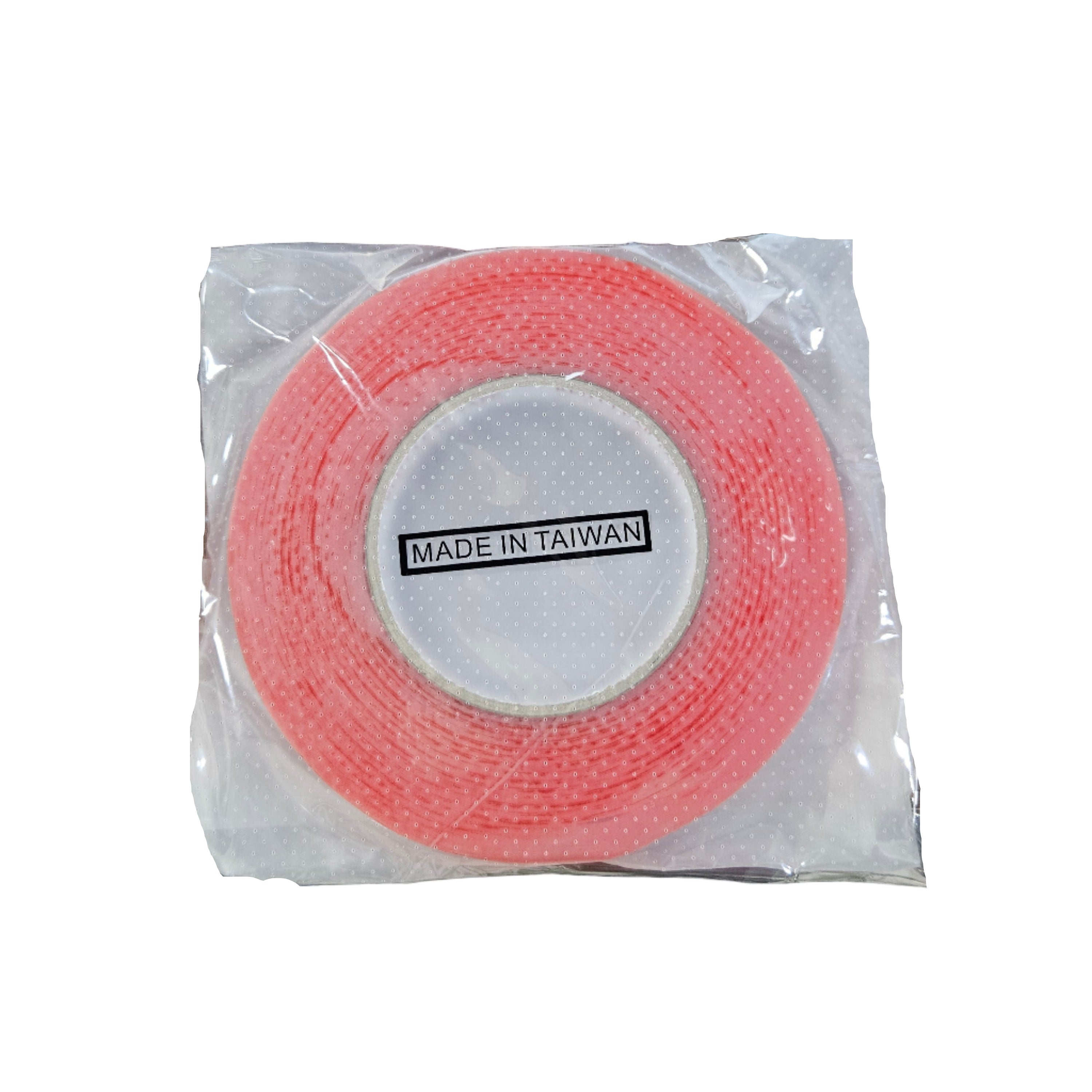 Clear Double Tape Red - Taiwan - 50M