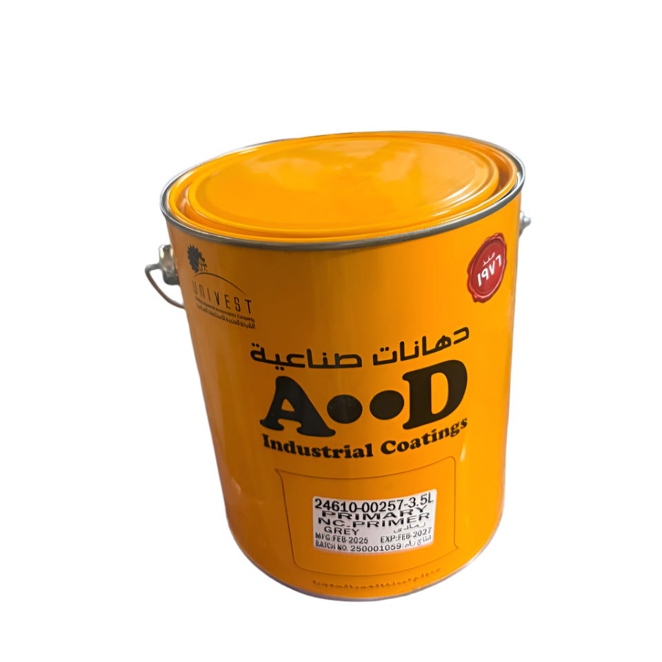 A..D Industrial Coating Primary N.C Primer  Grey - 3.5L
