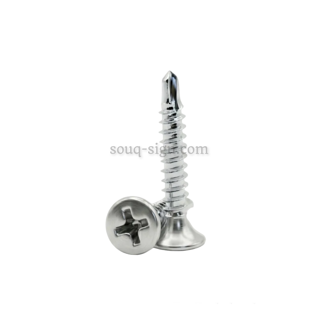 Self Drilling Screw Zinc - 7*25.4mm (7×1")