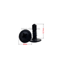Self Drilling Screw Black - 8*12.7mm (8×1/2")