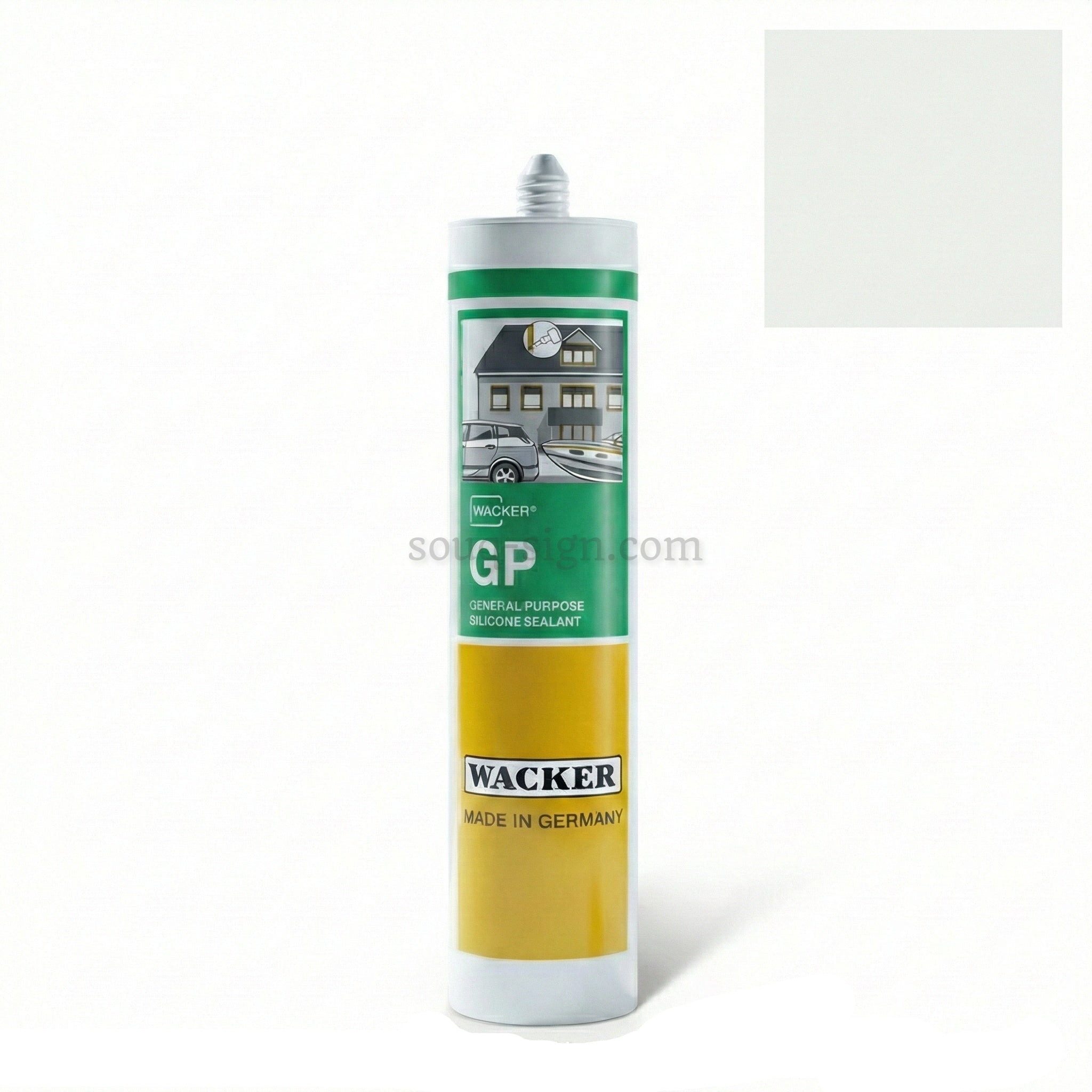 WACKER GP General Purpose Silicone Sealant - 280ml Clear