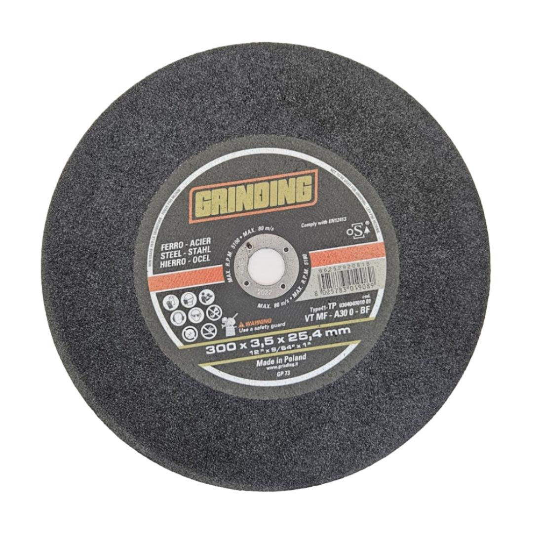 Grinding - Cutting Disk - 300*3.5*25.4mm