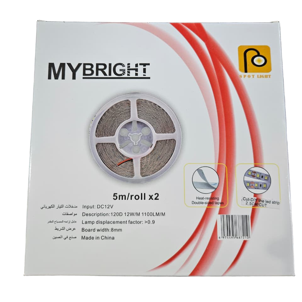My Bright - LED Strip DC12V - 120LED/M - 120W