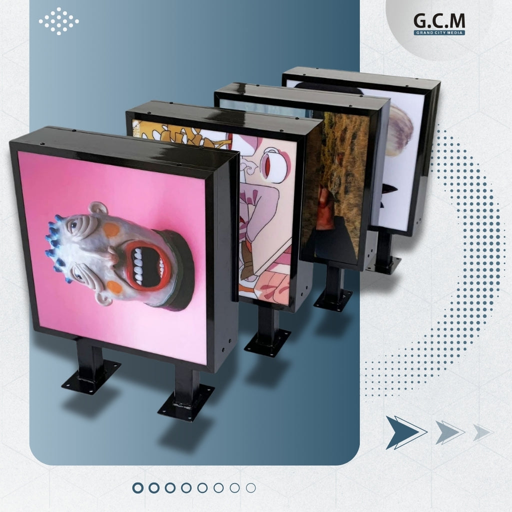 Square Light Box-Wall Mount