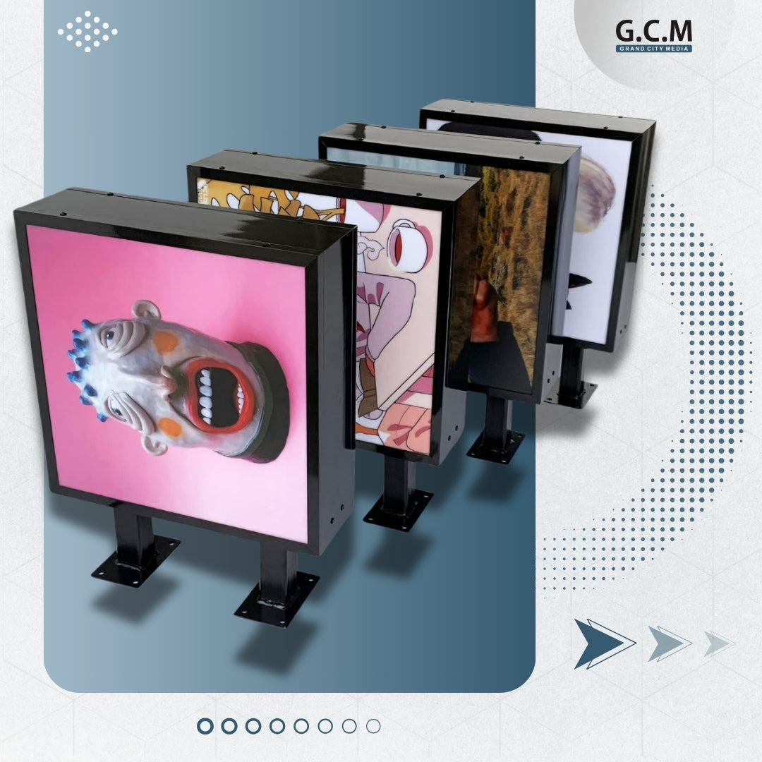Square Light Box-Wall Mount