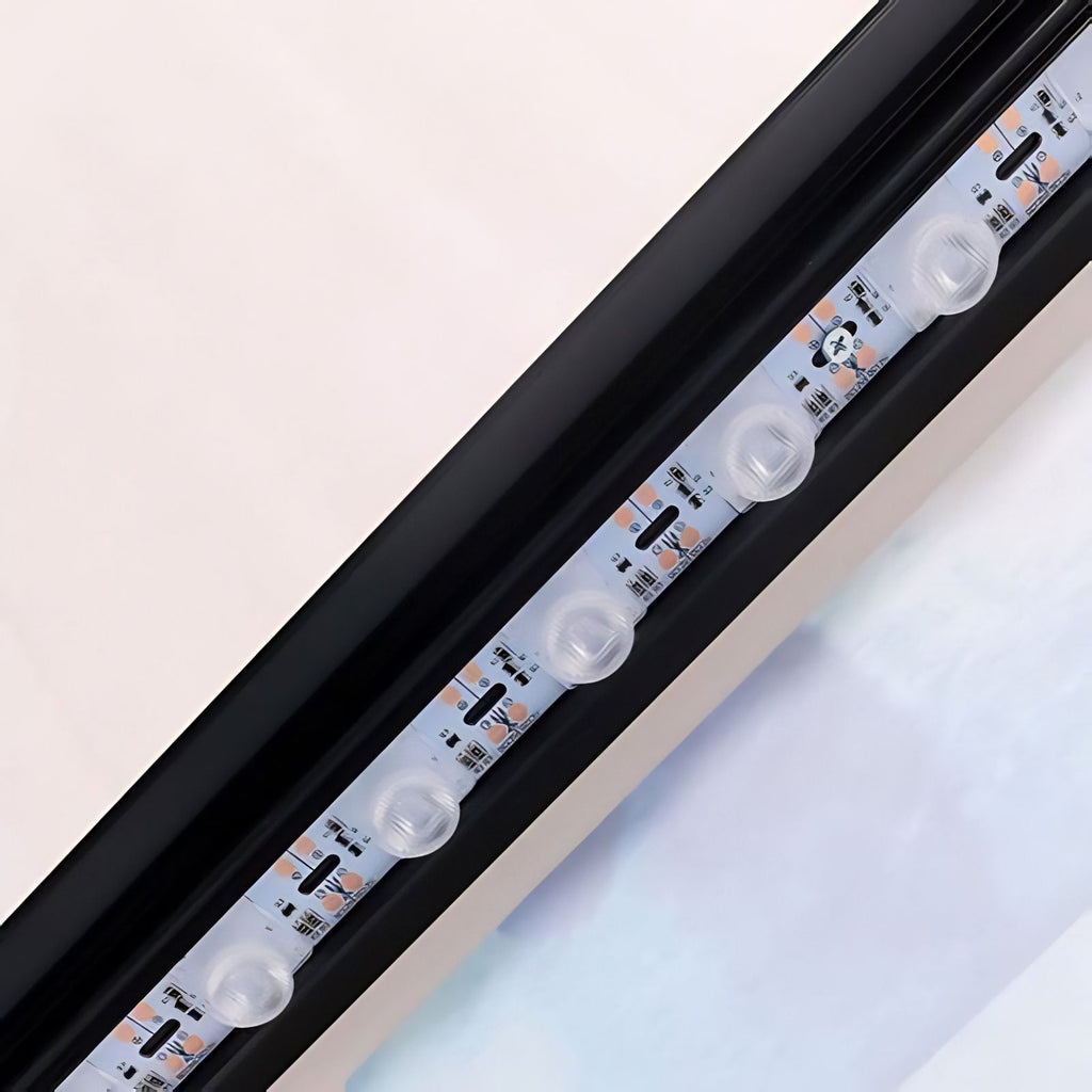 Black Dual LED Frame Stand