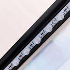 Black Dual LED Frame Stand
