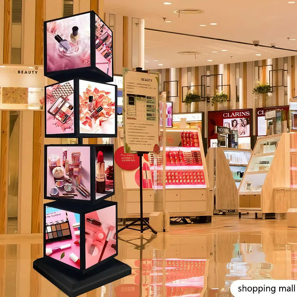 4-Tier Moving LED Stand