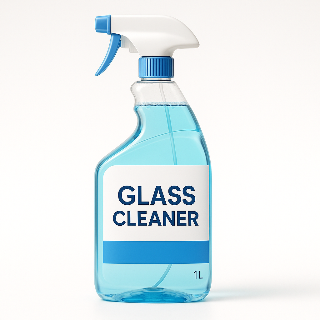 Glass cleaner bottle 1 Ltr
