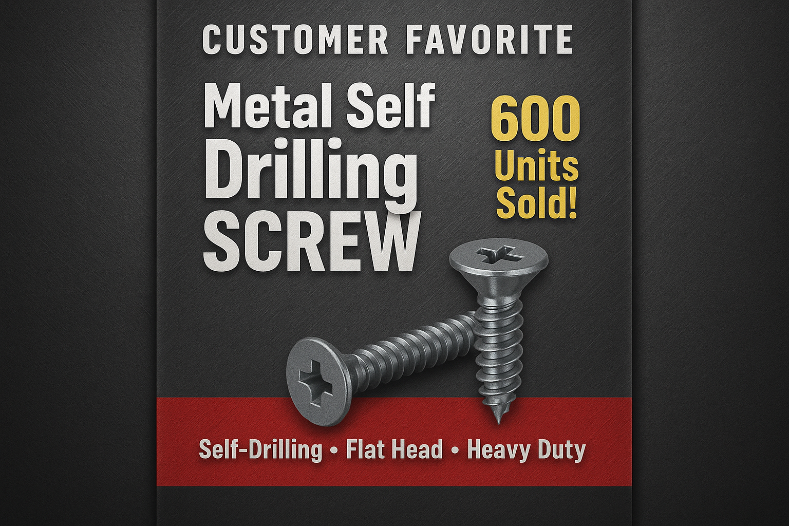 Metal Screw Poster