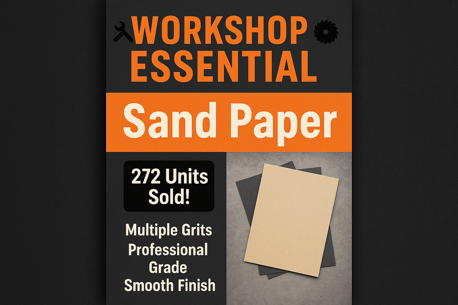 Sand Paper Poster
